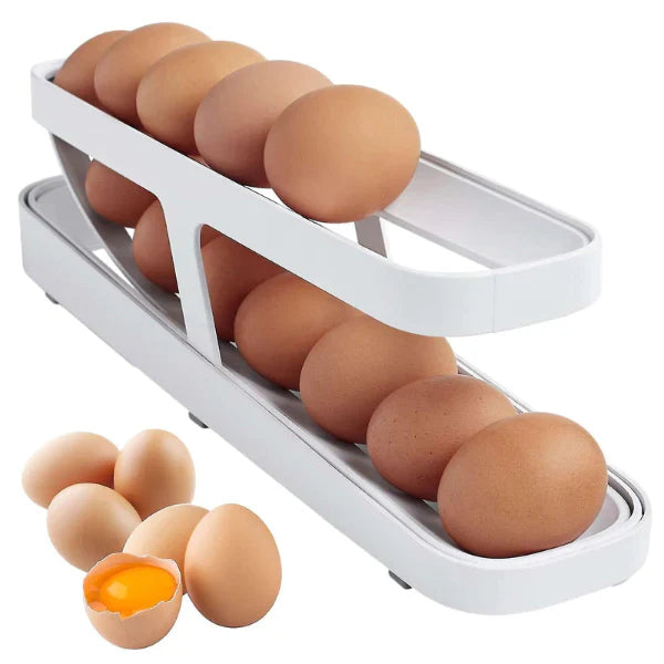 ORGANIZADOR DISPENSADOR DE HUEVOS AUTOMATICO ABS